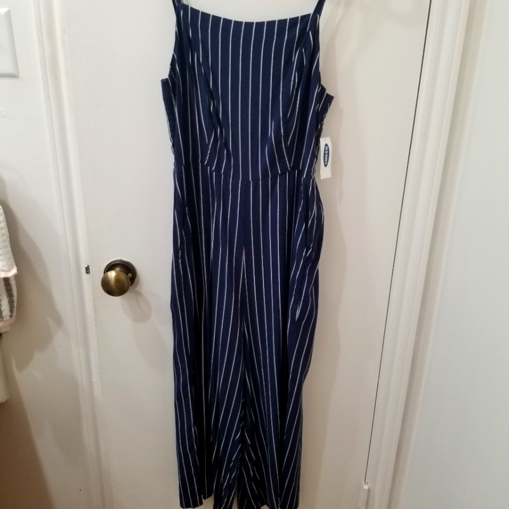 Striped Old Navy Jumpsuit